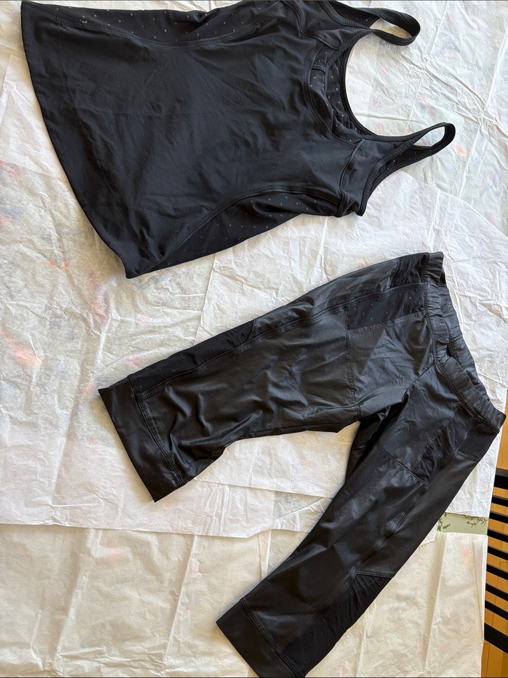 Adidas by Stella McCartney TankTop and Swim Capri Set